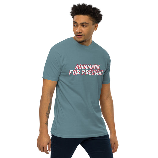 Aquamayne For President / That Boy Swimmin' Heavyweight Unisex T-Shirt
