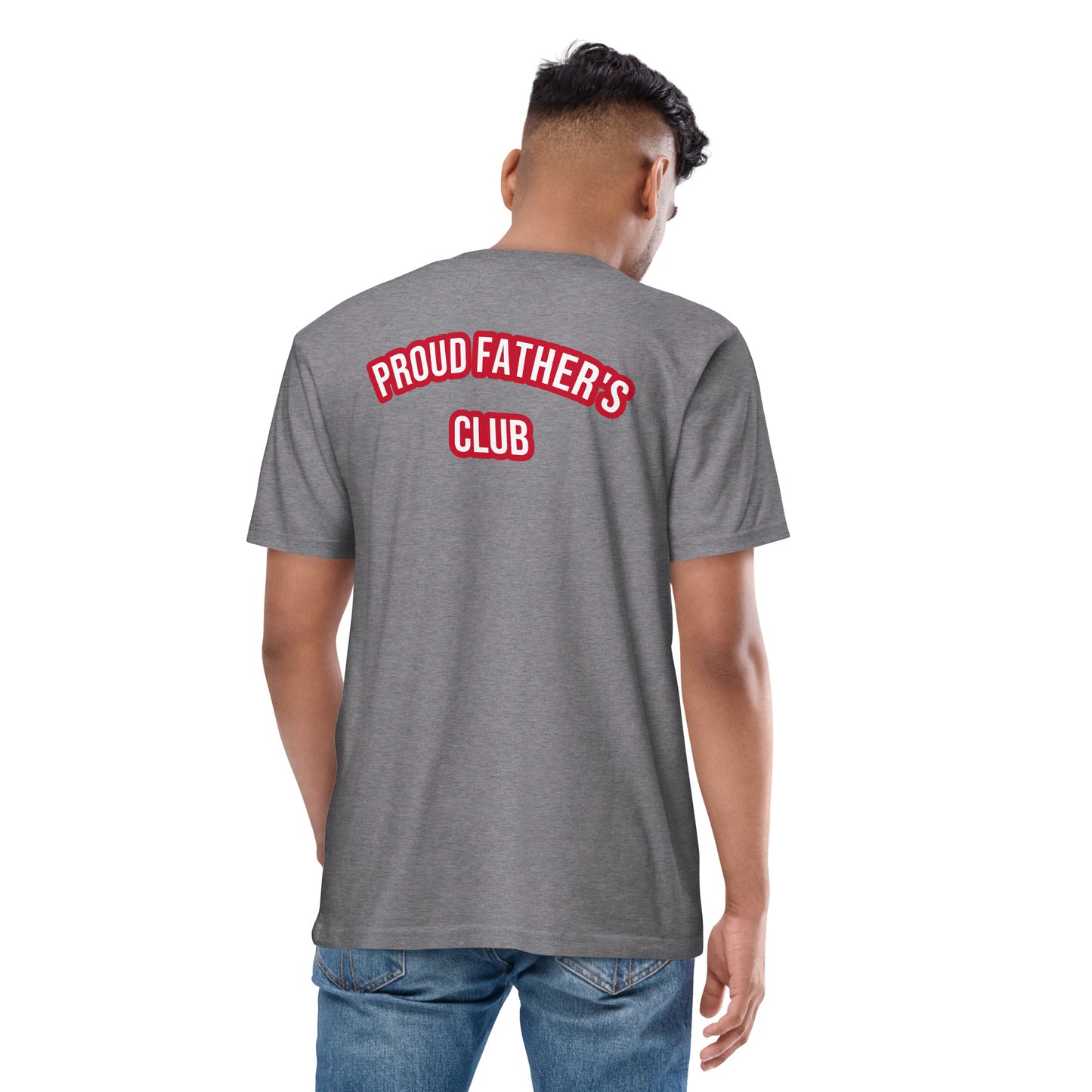 Proud Father / Proud Father's Club Embroidered Men’s Heavyweight T-Shirt