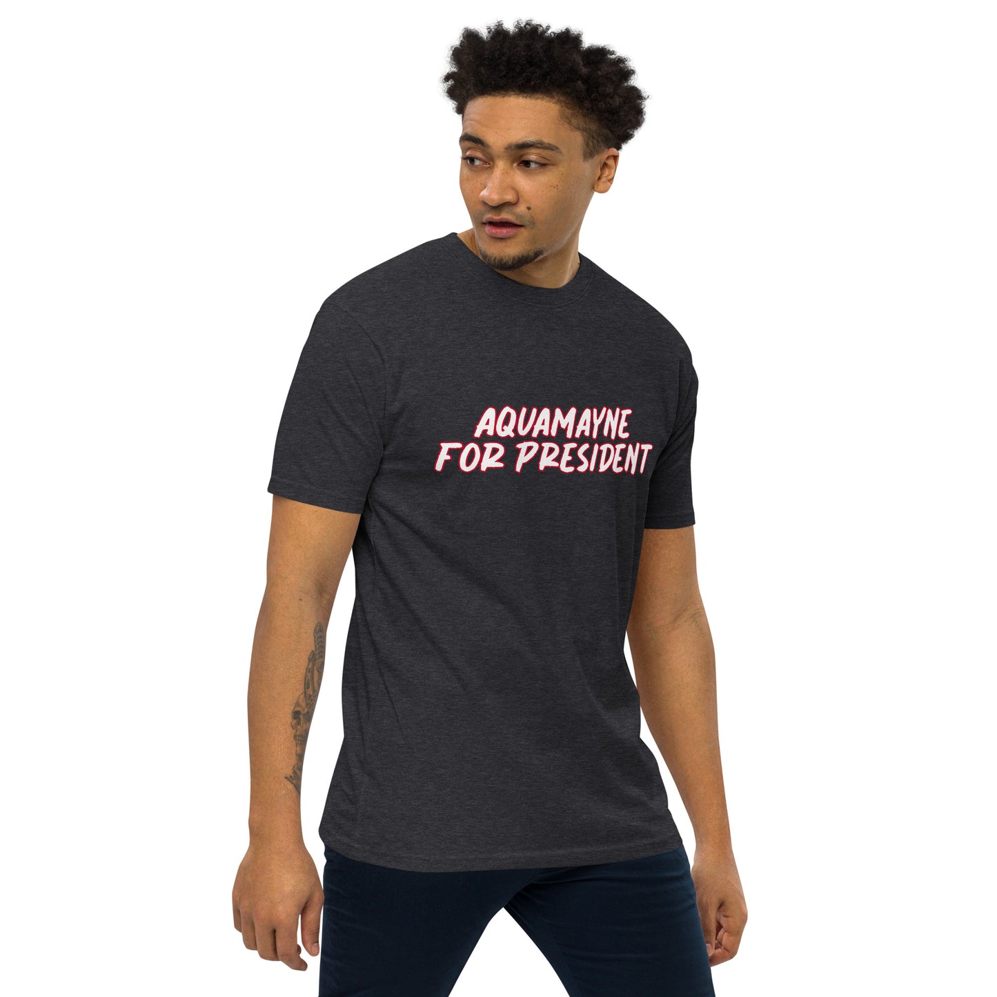 Aquamayne For President / That Boy Swimmin' Heavyweight Unisex T-Shirt