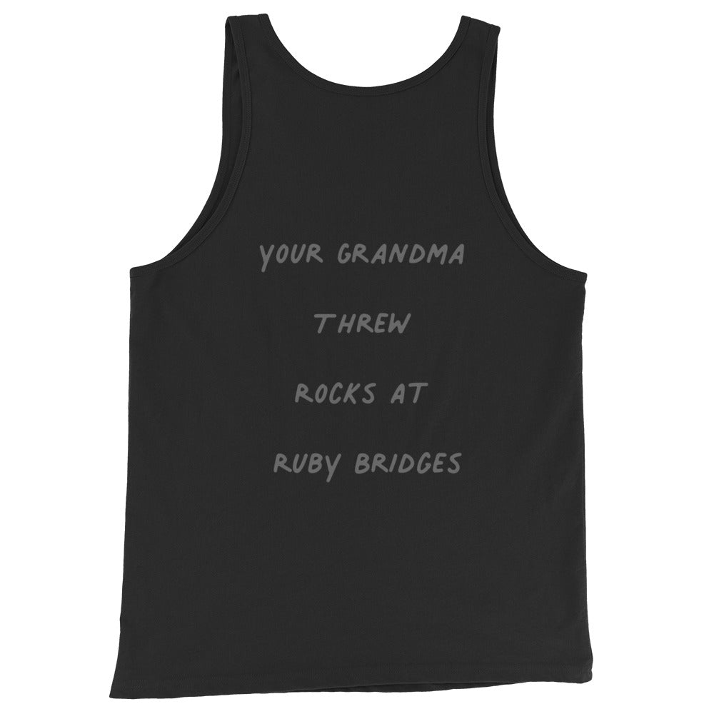 Ваша бабуся кидала каміння в майку унісекс Ruby Bridges