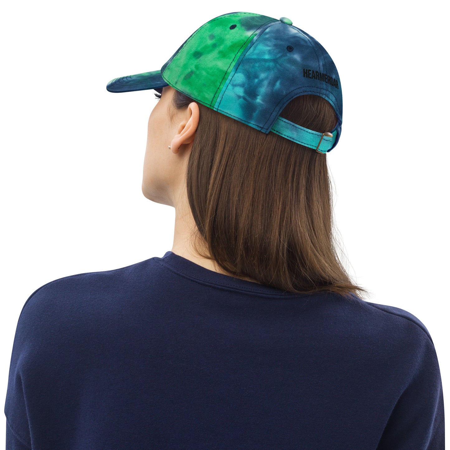 Abolish Absent Fathers Embroidered Unisex Tie Dye Cap
