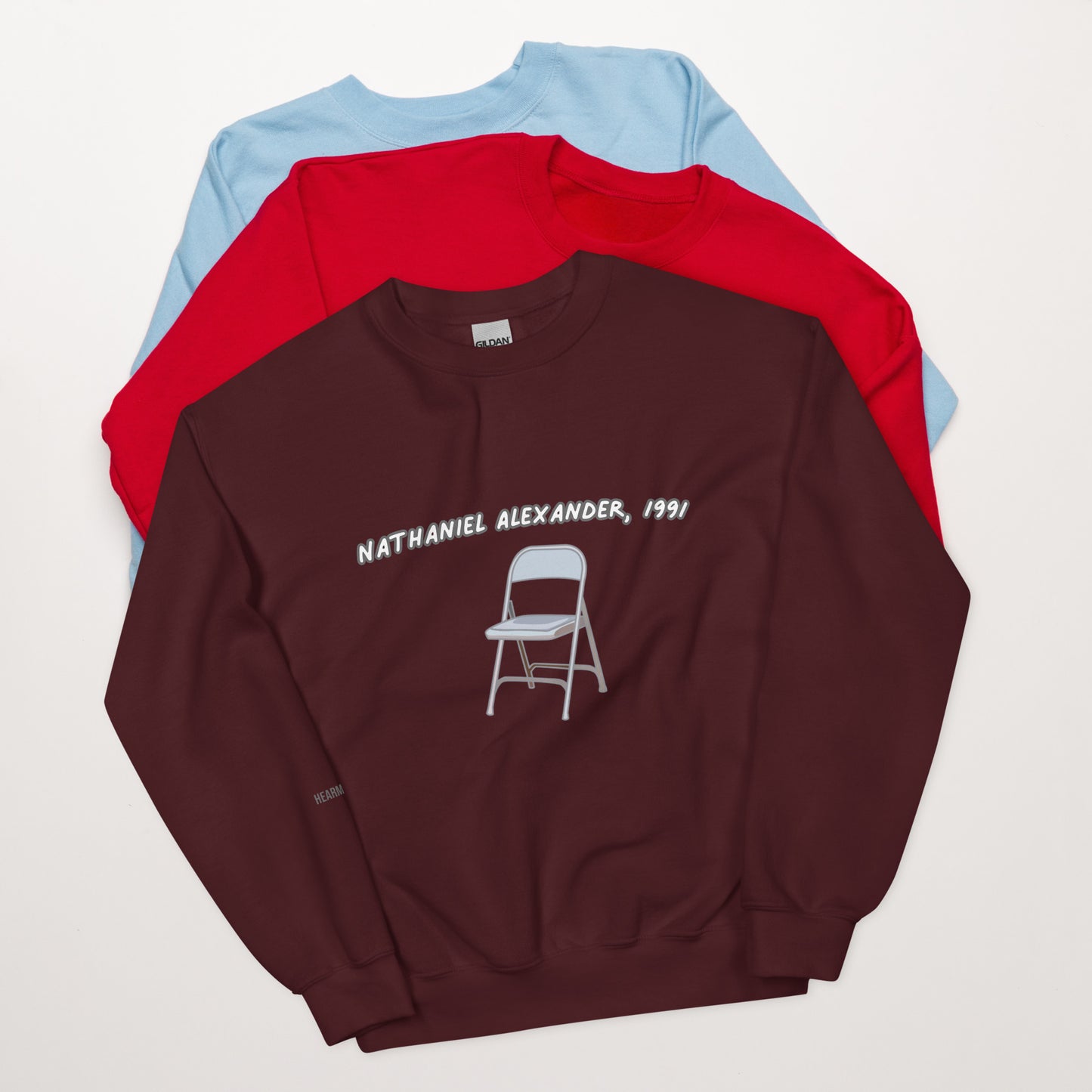 A Black Man Invented The Folding Chair / Nathaniel Alexander Unisex Sweatshirt