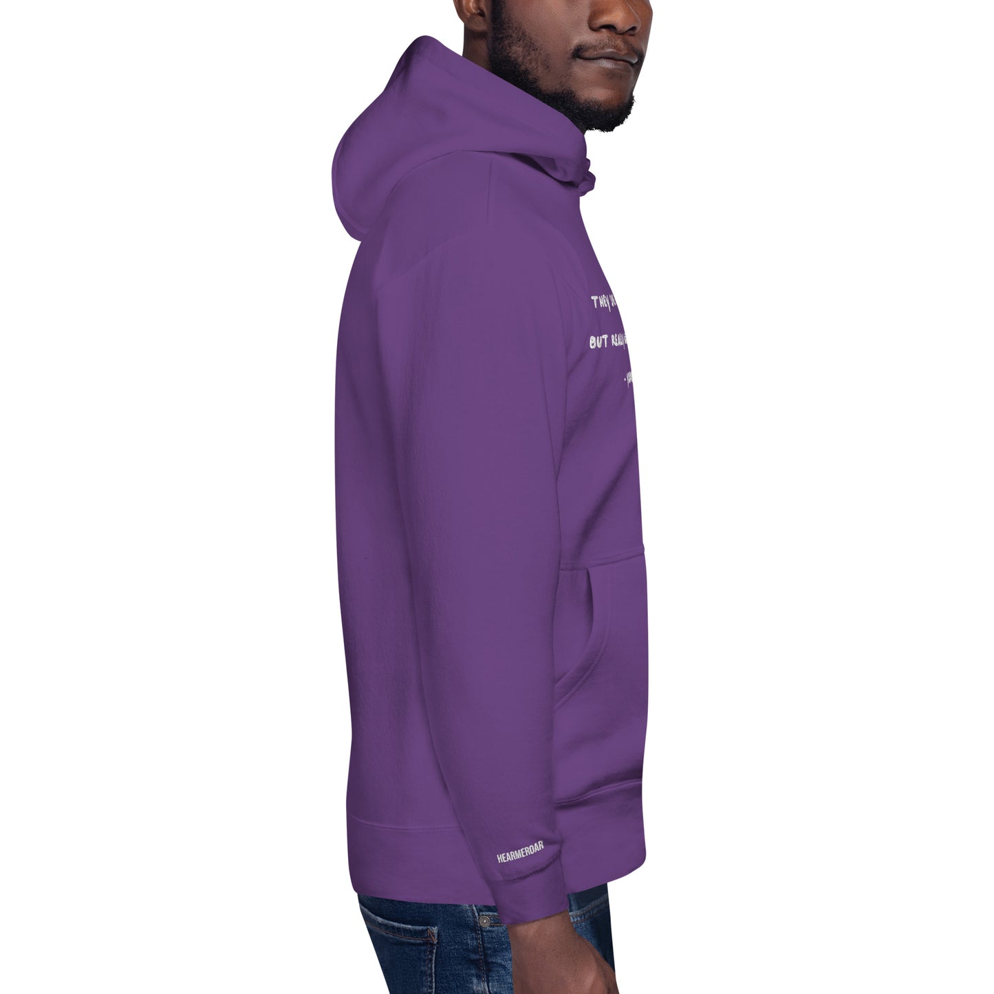 They Smile In Your Face / Rest In Peace Young Dolph Embroidered Unisex Hoodie
