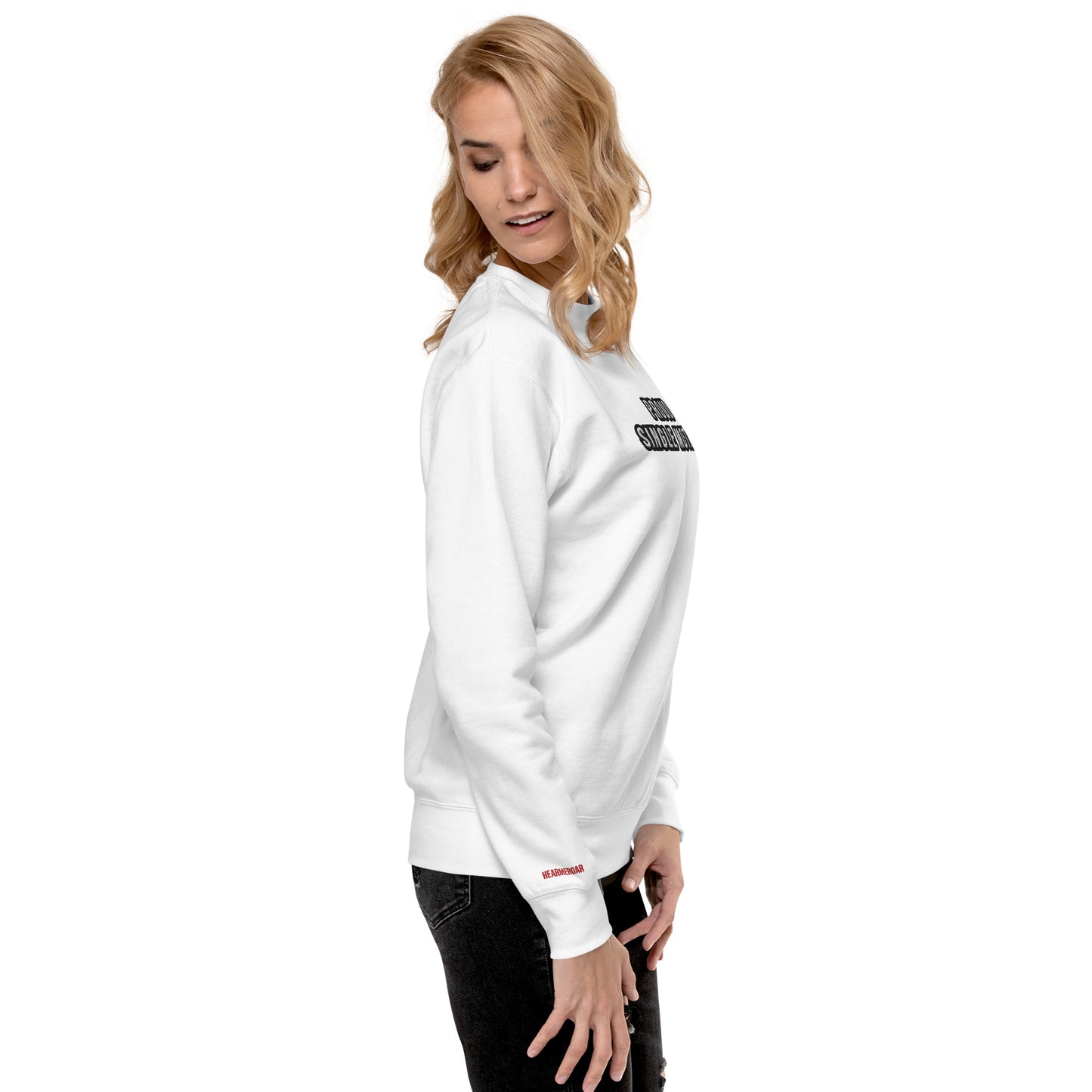 Proud Single Mother / Single Mother's Club Embroidered Unisex Sweatshirt