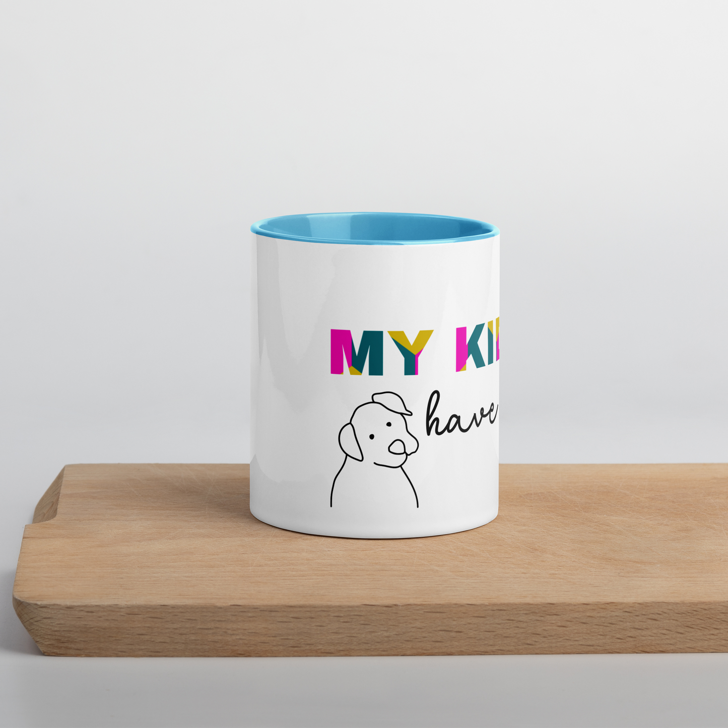 My Kids Have Paws Dog Themed Mug