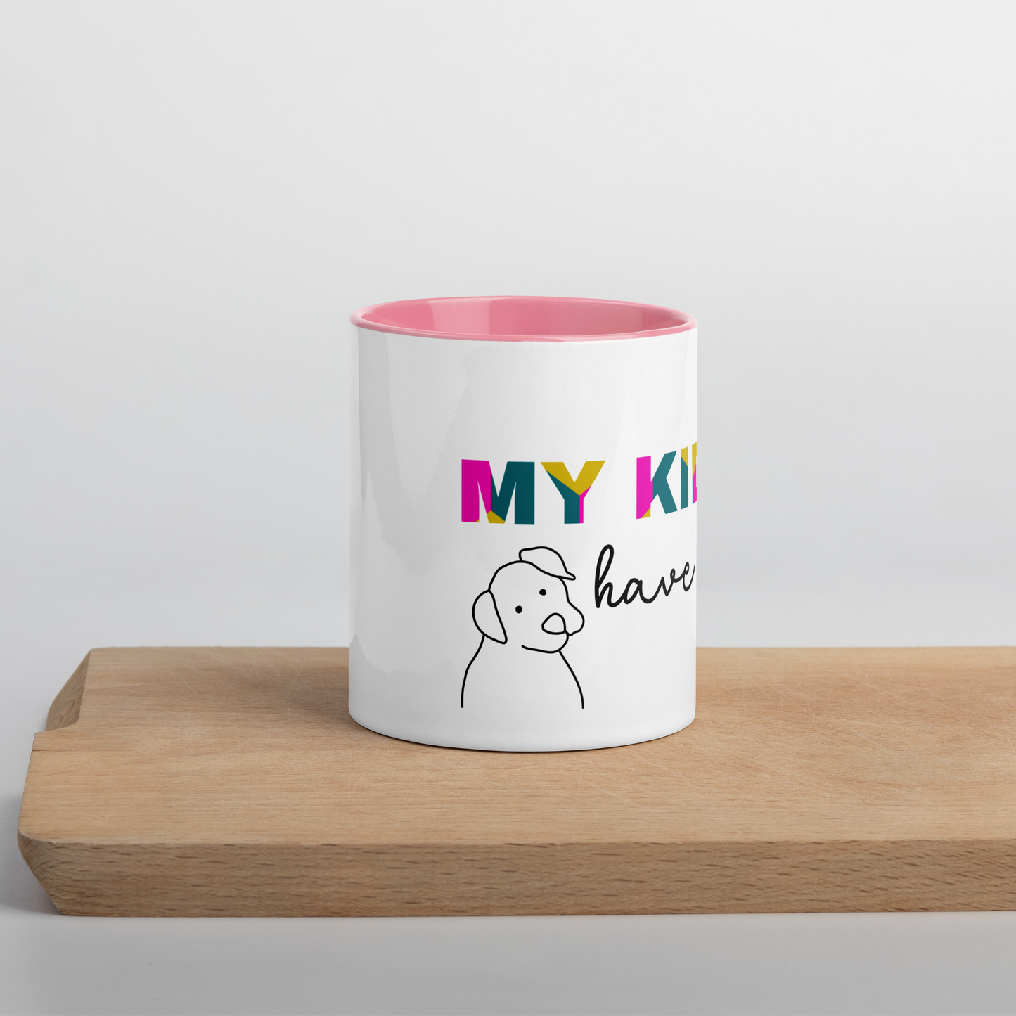 My Kids Have Paws Dog Themed Mug