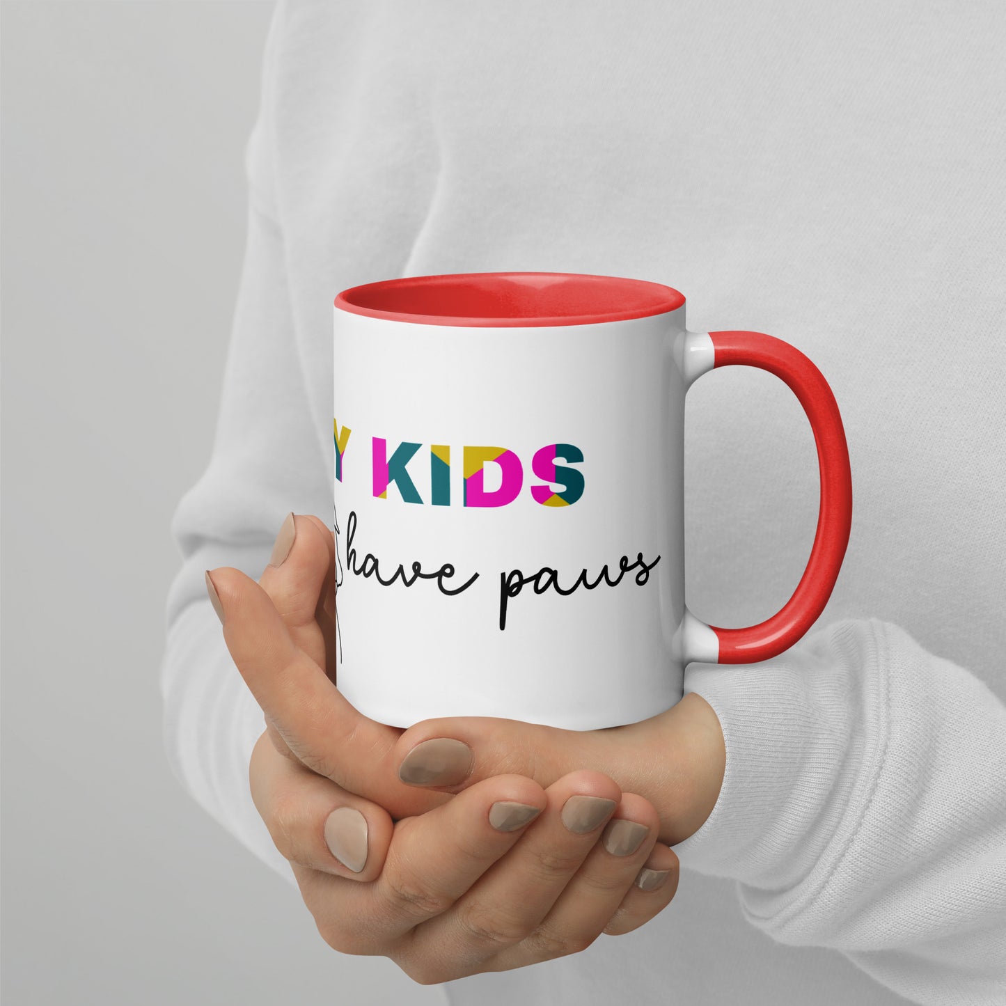 My Kids Have Paws Dog Themed Mug